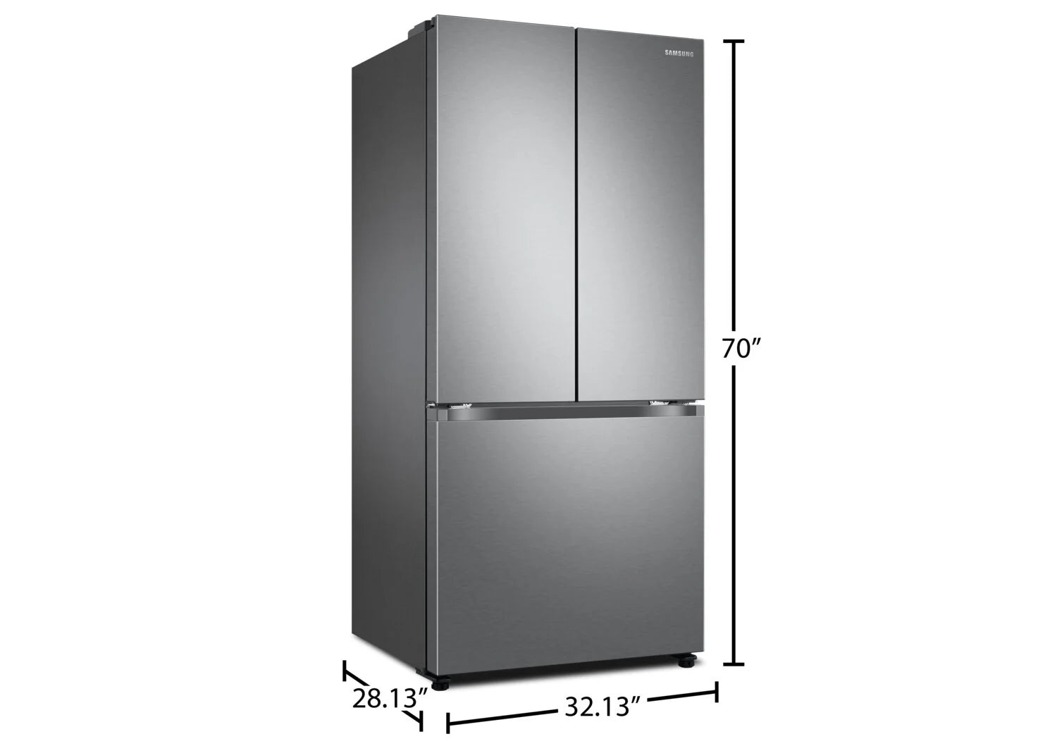 Réfrigérateur Samsung RF18A5101SR/AA | 32 po 18 pi³