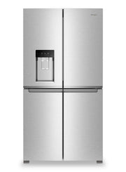 Réfrigérateur Whirlpool 19 pi³ 4 Portes 36" Inox Comptoir