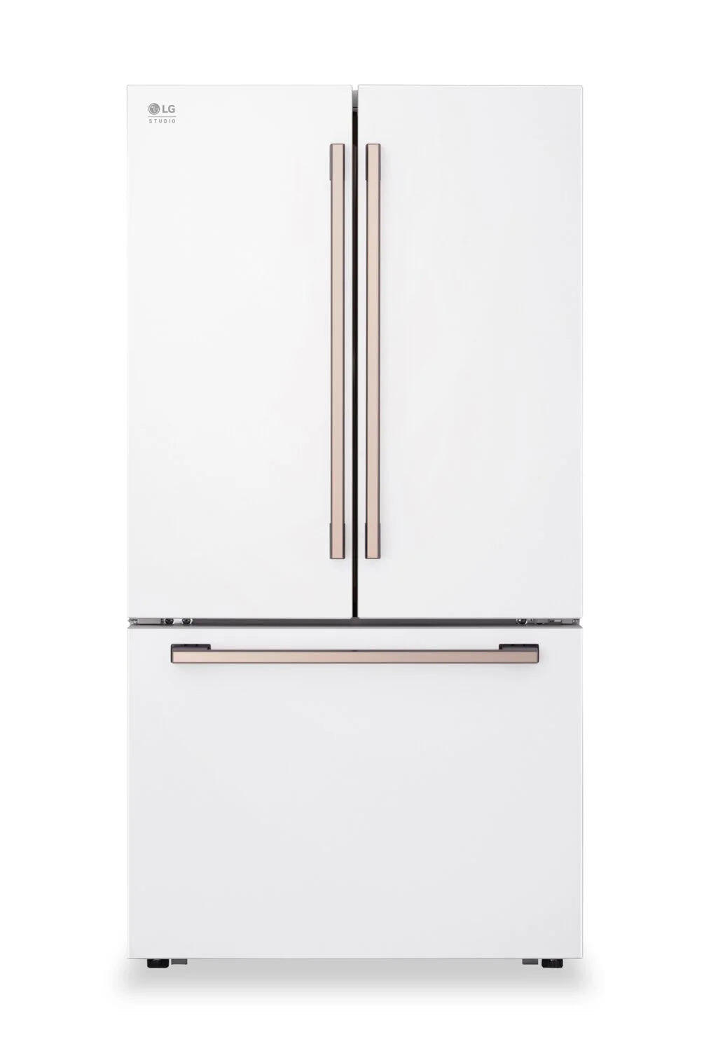Réfrigérateur LG STUDIO 27 pi³ Prof. Comptoir Blanc/Bronze