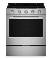 Cuisinière encastrable au gaz KitchenAid, 5 pi³, acier inoxydable KSGS330SPS