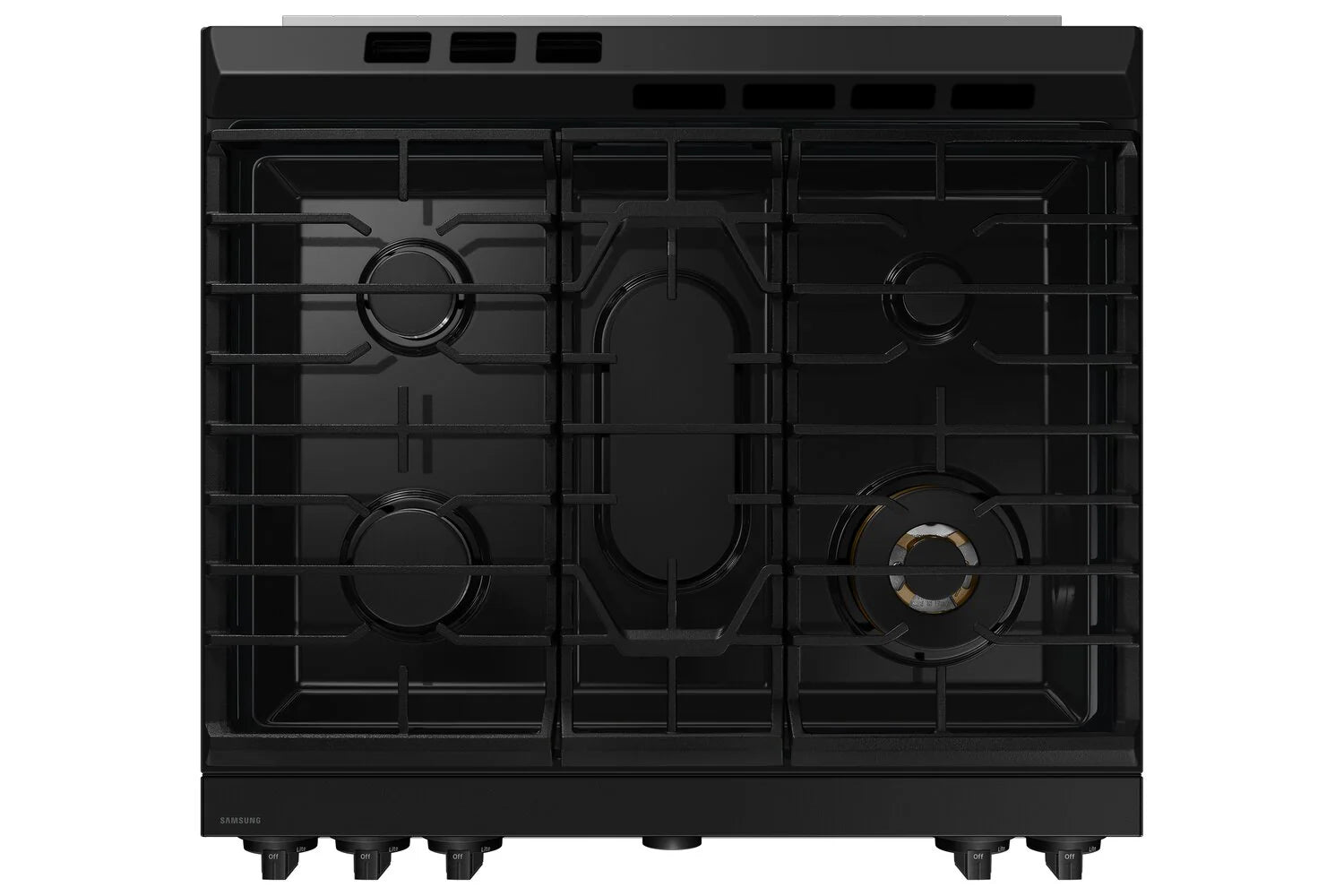 Cuisinière à gaz Samsung Bespoke 6 pi³ avec Air Sous Vide NSG6DG8500