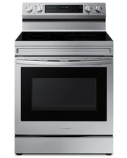 Cuisinière Samsung Élec. 6,3 pi³ Air Fry Inox NE63A6711SS