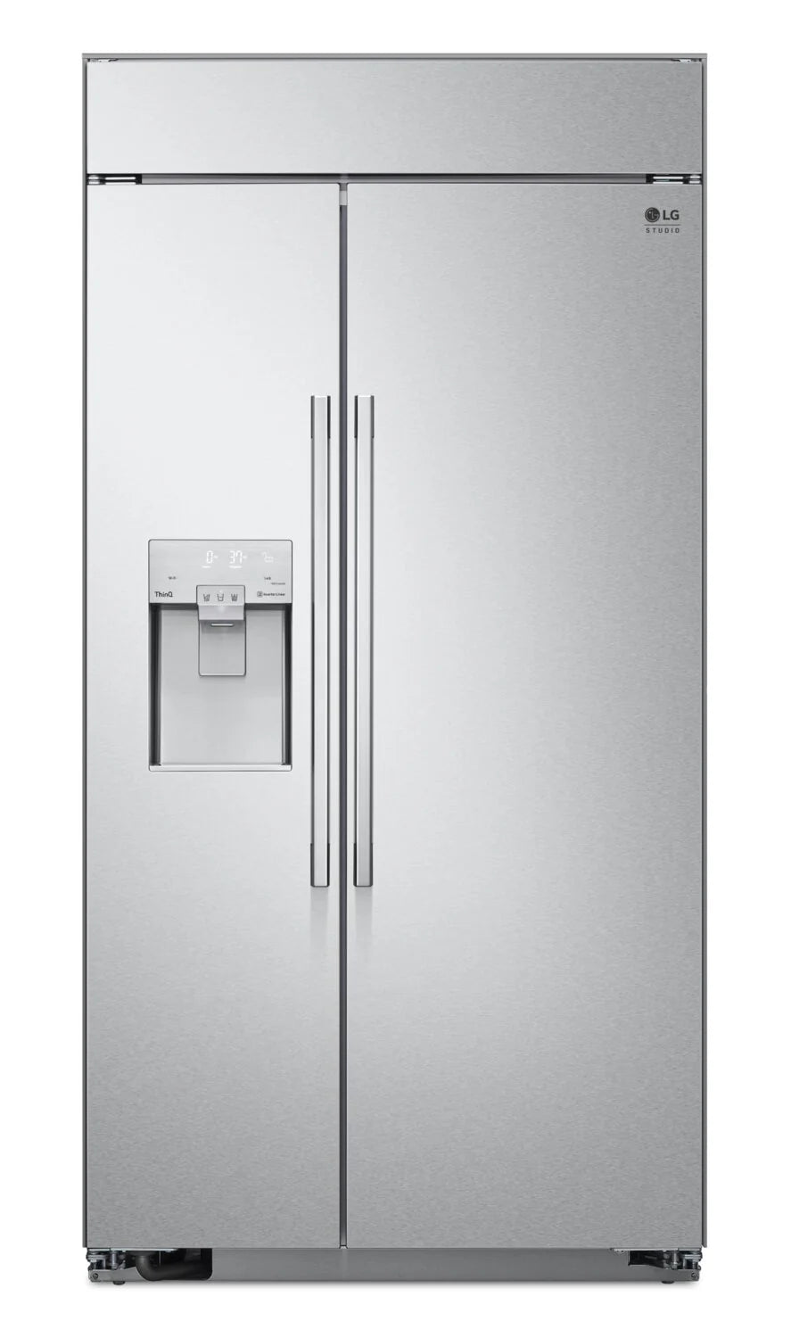 Réfrigérateur LG Studio 42" 25,6 pi³ Encastré Côte à Côte Inox Smudge-Proof SRSXB2622S