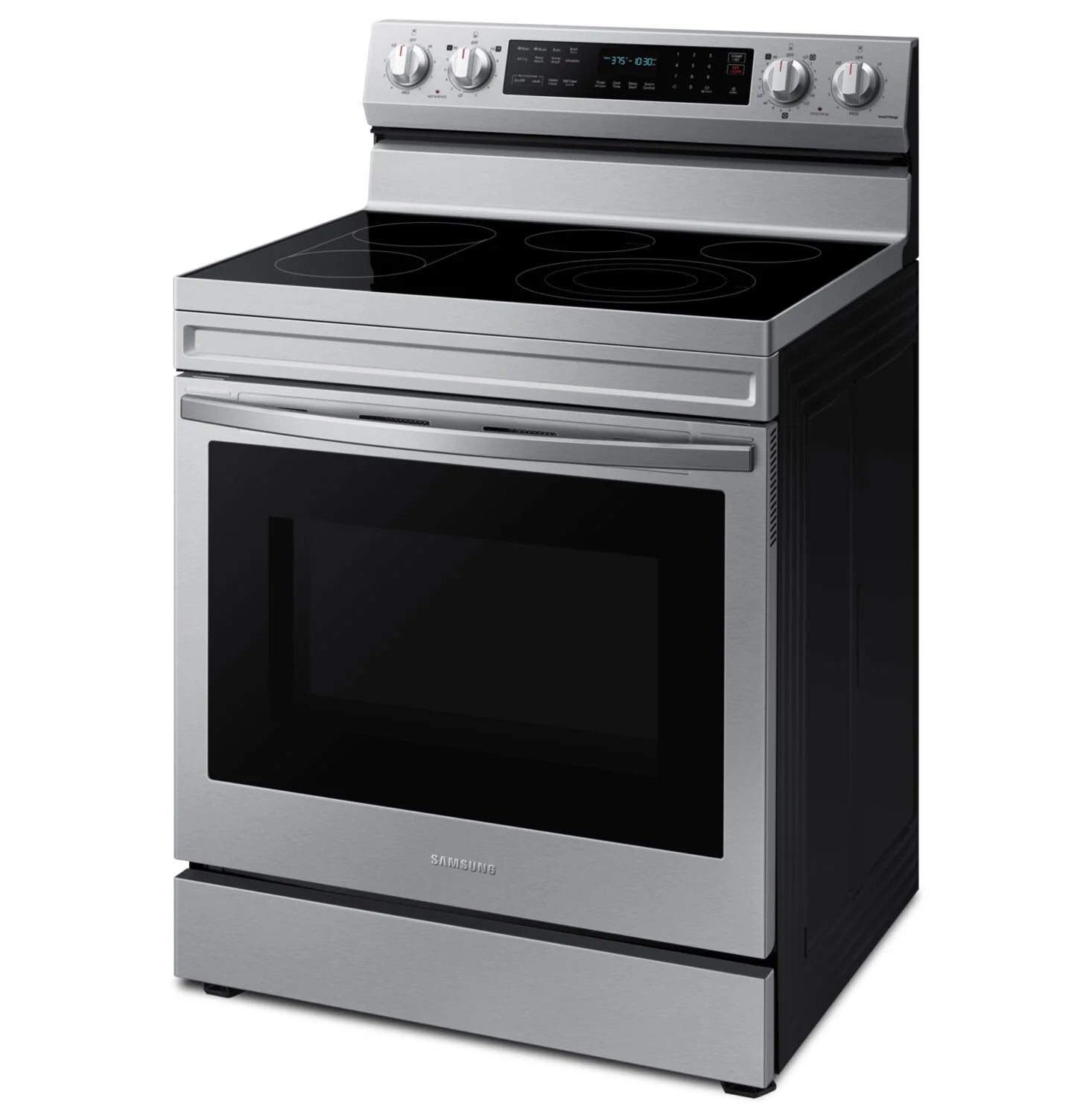 Cuisinière Samsung Élec. 6,3 pi³ Air Fry Inox NE63A6711SS