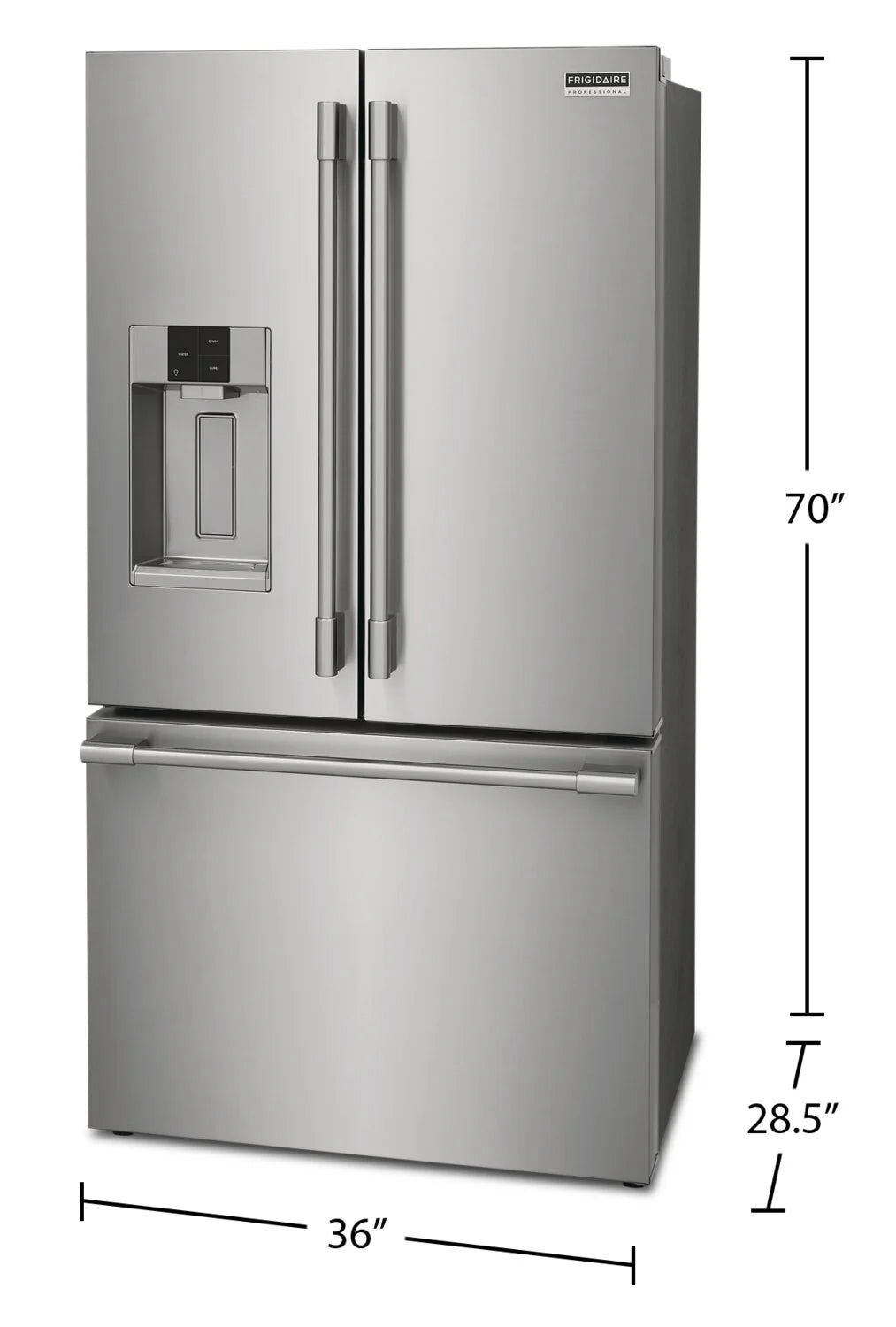 Réfrigérateur Frigidaire Pro 23 pi³ French Door Inox