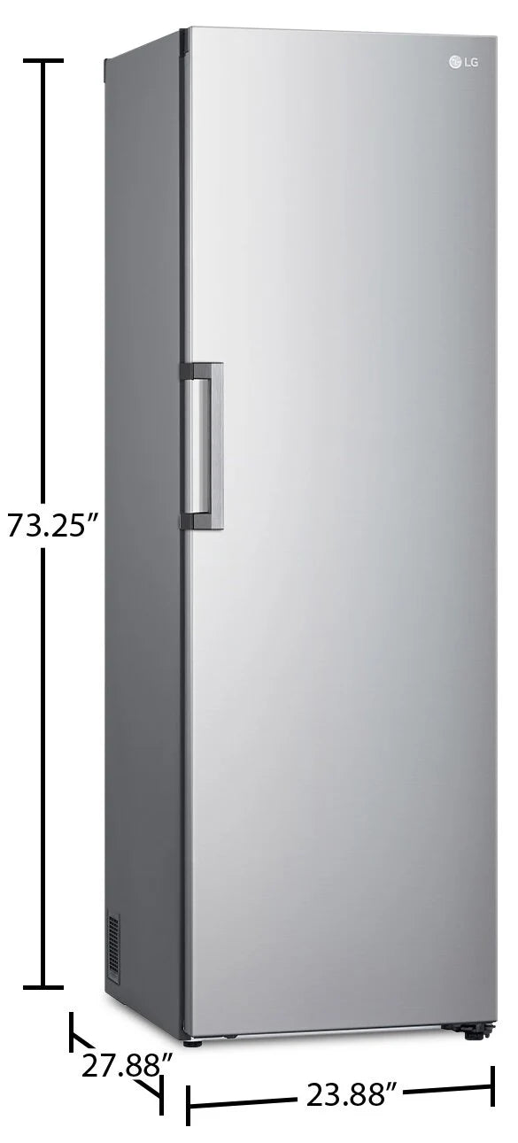 Réfrigérateur colonne LG 24 po, 14 pi³, profondeur comptoir, acier inoxydable platine, LRONC1404V