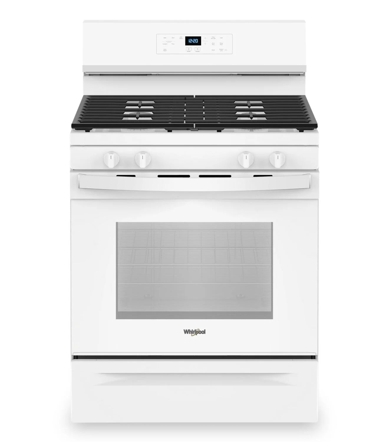 Cuisinière Whirlpool 30" 5,3 pi³ Gaz Blanche SpeedHeat