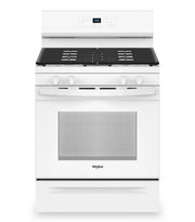 Cuisinière Whirlpool 30" 5,3 pi³ Gaz Blanche SpeedHeat