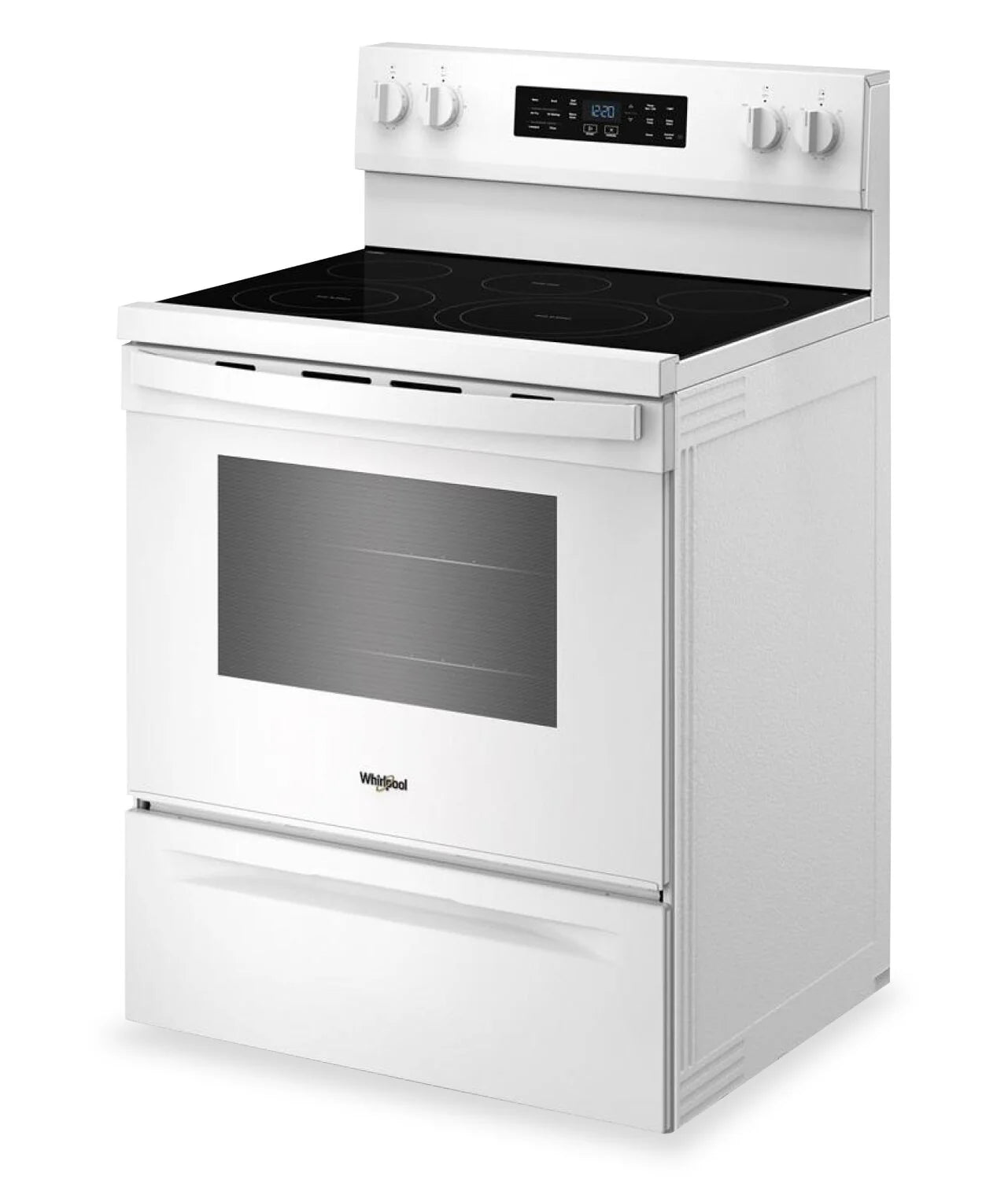Cuisinière Whirlpool 5,3 pi³ Air Fry Blanche YWFES5730SW