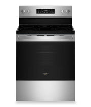 Cuisinière Whirlpool 5,3 pi³ Friteuse à air en inox YWFES4530SZ