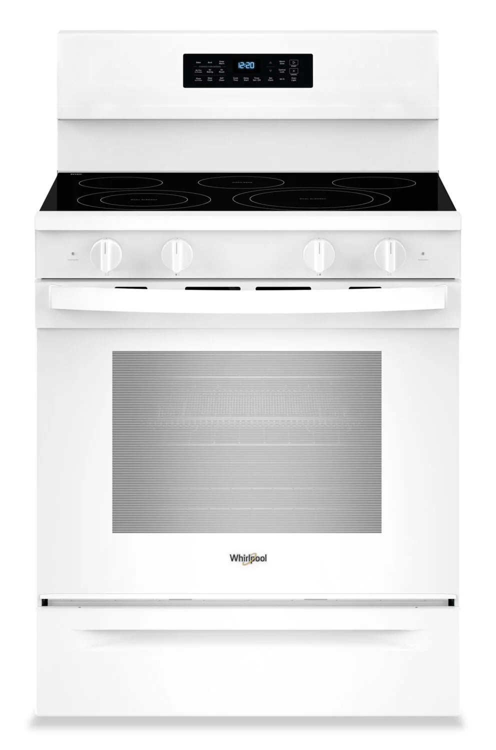 Cuisinière Whirlpool 5,3 pi³ Air Fry Blanche YWFES7030SW