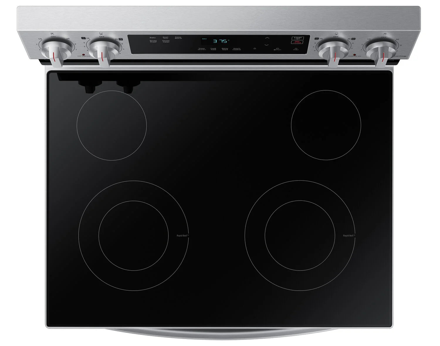 Cuisinière électrique intelligente Samsung de 6,3 pi³ NE63A6111SS