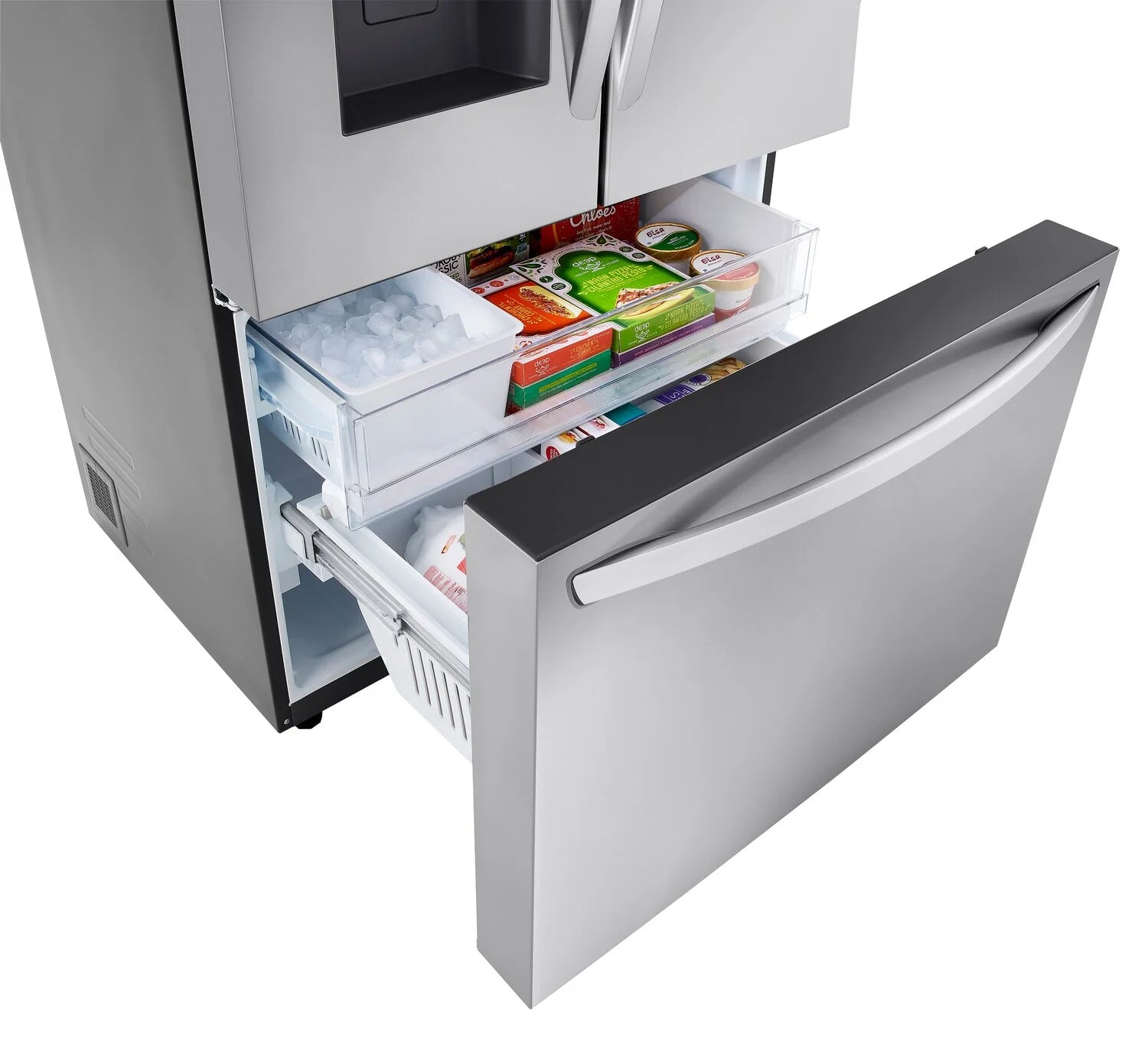 LG 26 cu. ft. Counter Depth 36" French Door Refrigerator with Dual Ice Maker