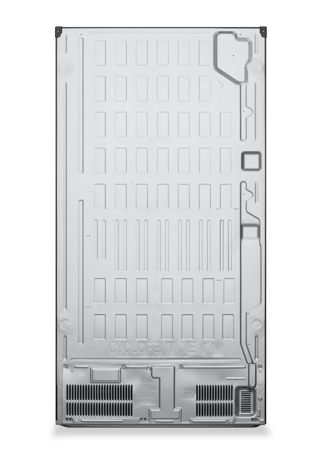 LG 24 cu. ft. 4-Door French Door Counter-Depth Refrigerator in Stainless Steel