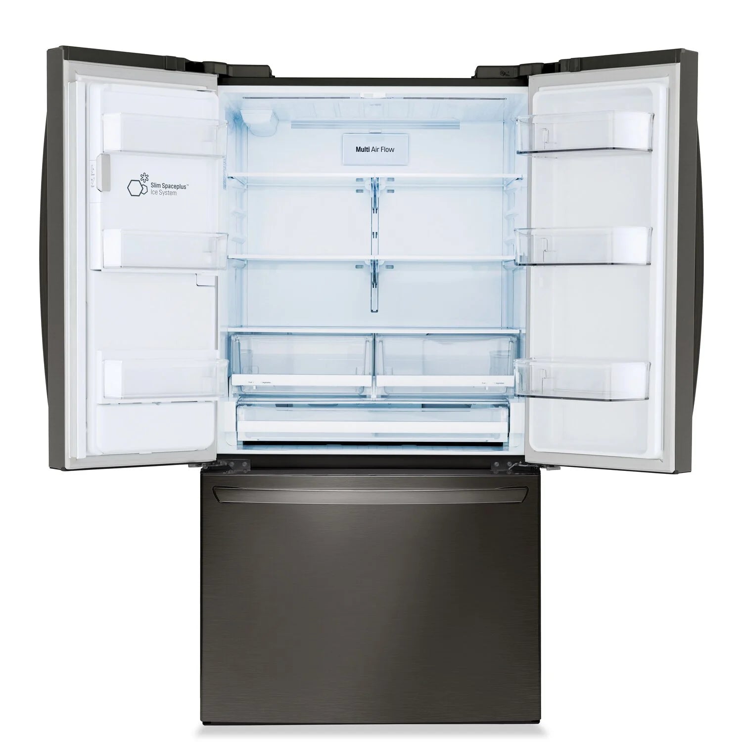 Réfrigérateur LG 28 pi³ Portes Françaises Inox Noir 36"