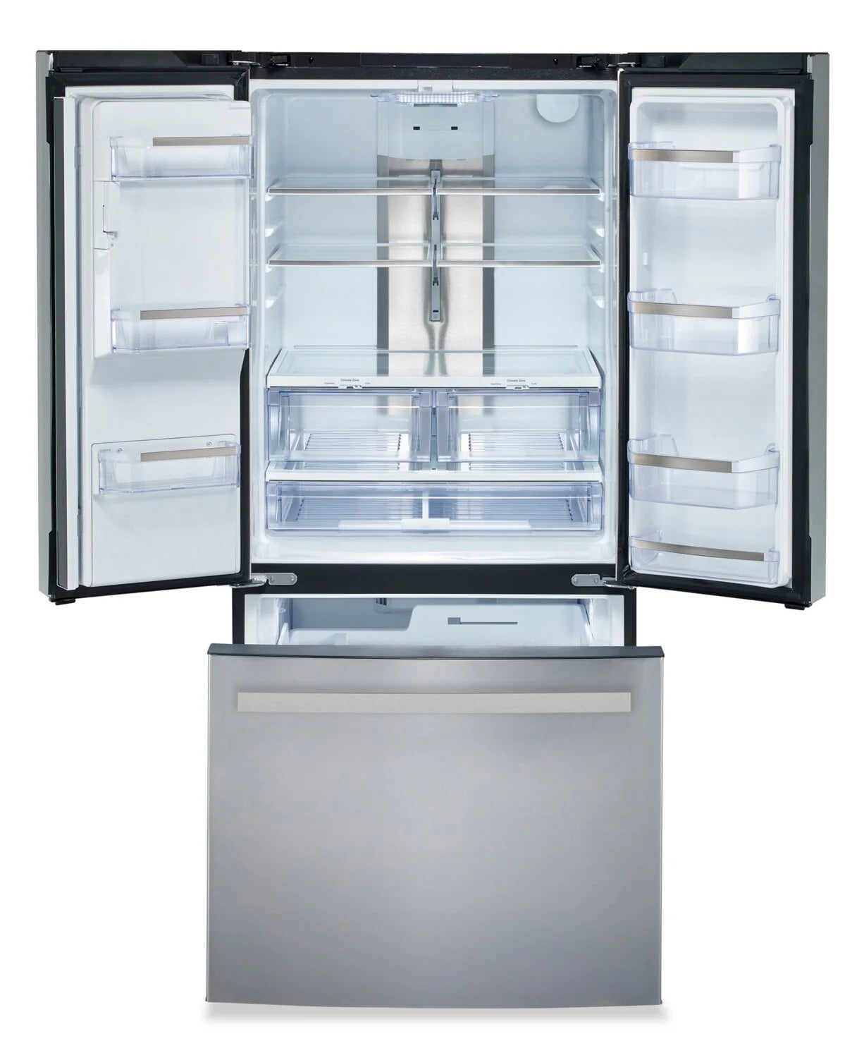 Réfrigérateur GE 23,6 pi³ French Door Inox 33"