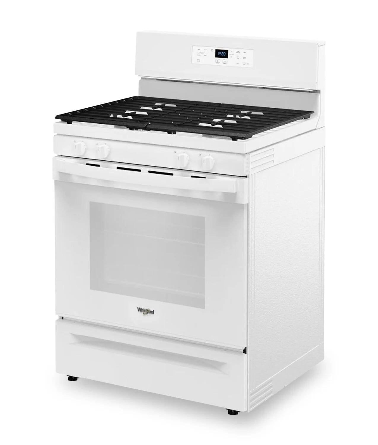 Cuisinière Whirlpool 30" 5,3 pi³ Gaz Blanche SpeedHeat
