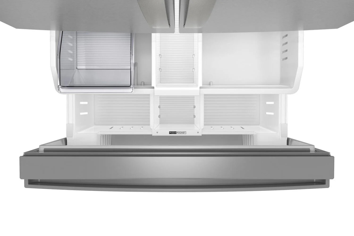 Réfrigérateur Whirlpool 36 po Portes Françaises 30 pi³ Inox