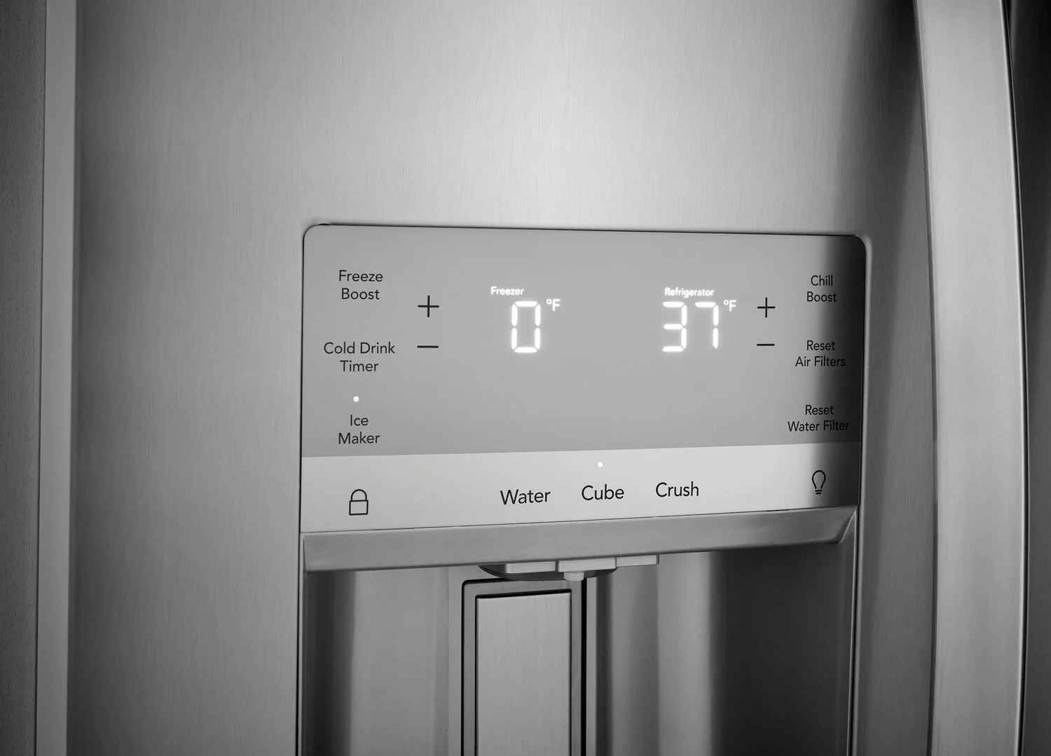 Réfrigérateur Frigidaire Gallery 33" 22,3 pi³ Side-by-Side Inox Smudge-Proof GRSS2352AF