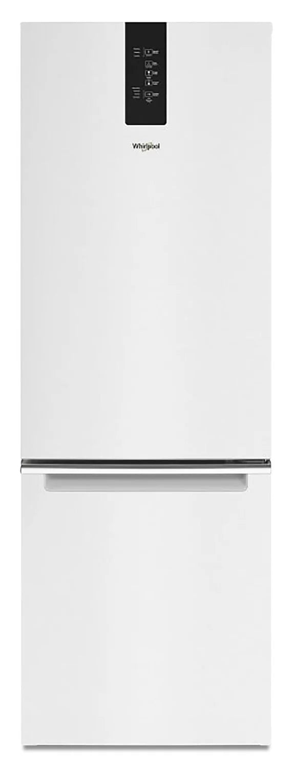 Réfrigérateur Whirlpool 13 pi³ Congélateur Bas 24" Blanc