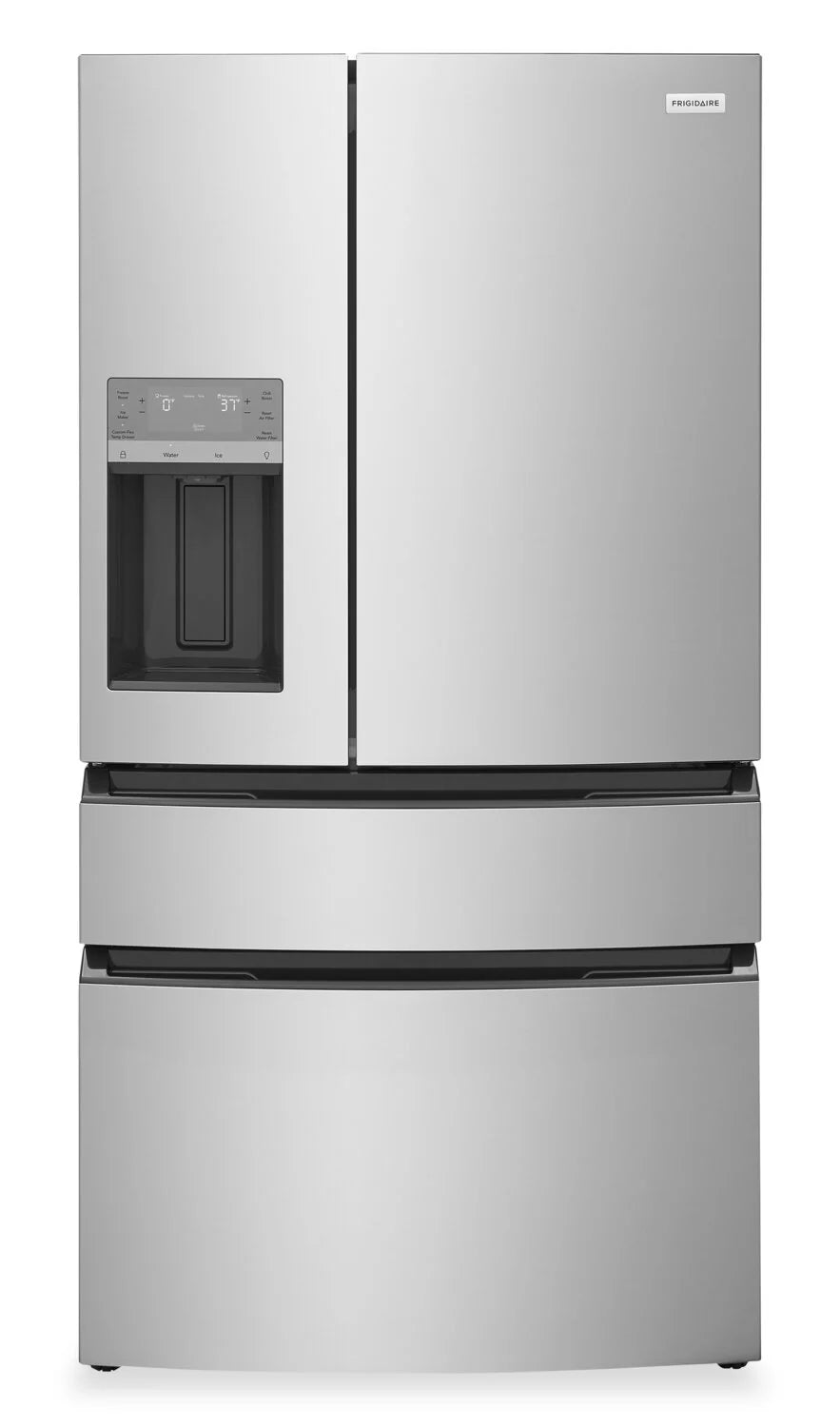Réfrigérateur Frigidaire 36" 26,3 pi³ 4 Portes avec Tiroir Custom-Flex Inox FRMS2733AV