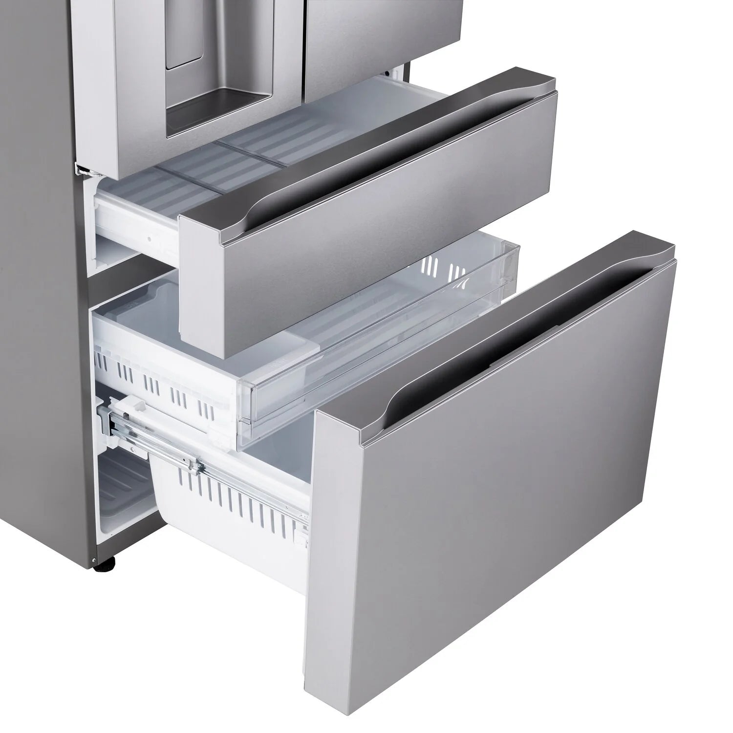 Réfrigérateur LG 29 pi³ 4 portes 36" avec tiroir convertible en acier inoxydable