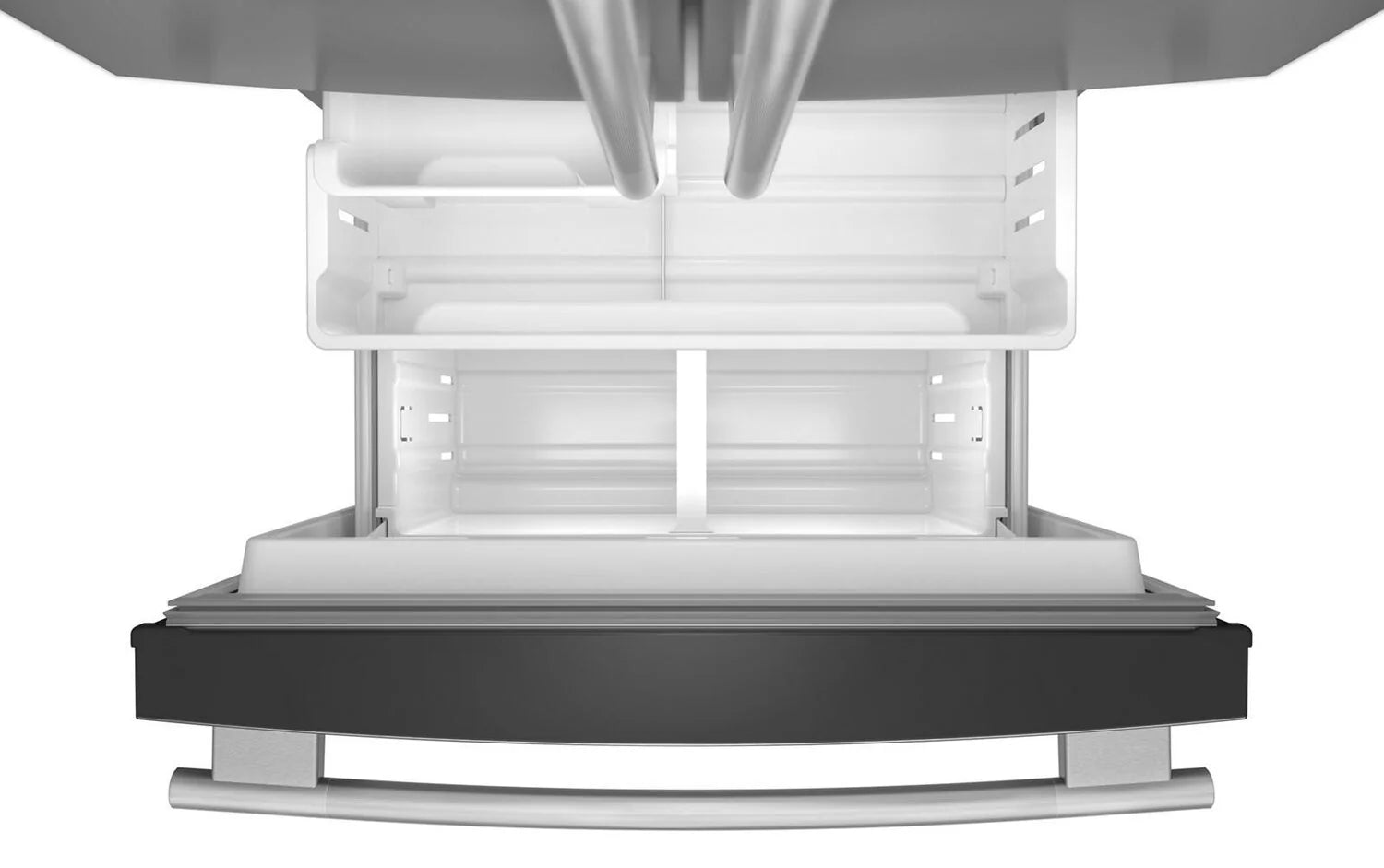 Réfrigérateur KitchenAid 30 po 20 pi³ à portes françaises en acier inoxydable PrintShield™ KRFF330SPS