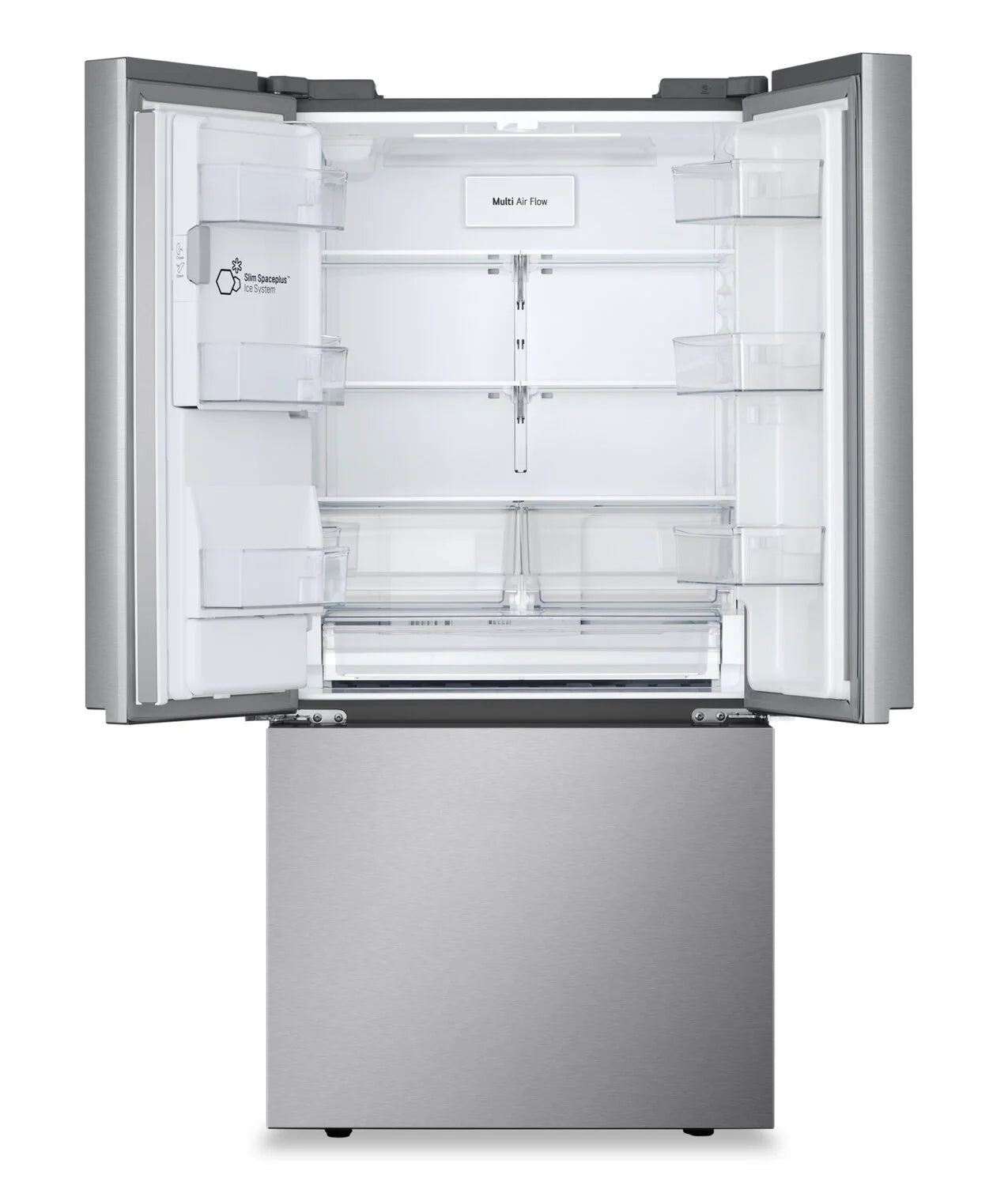 Réfrigérateur LG 33" 24,2 pi³ Portes Françaises avec Distributeur Eau/Glace Inox LF25S6330S
