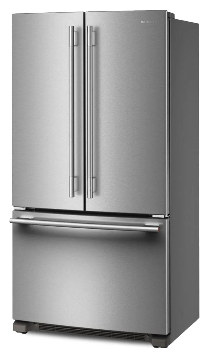 Réfrigérateur KitchenAid 20 pi³ Portes Françaises Inox 36 po