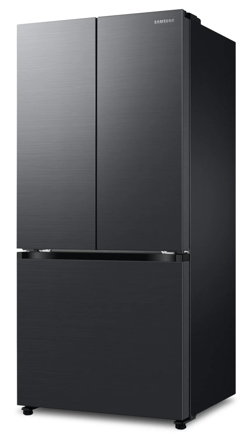 Réfrigérateur Samsung RF18A5101MT | 33" Noir Caviar Mat 18 pi³