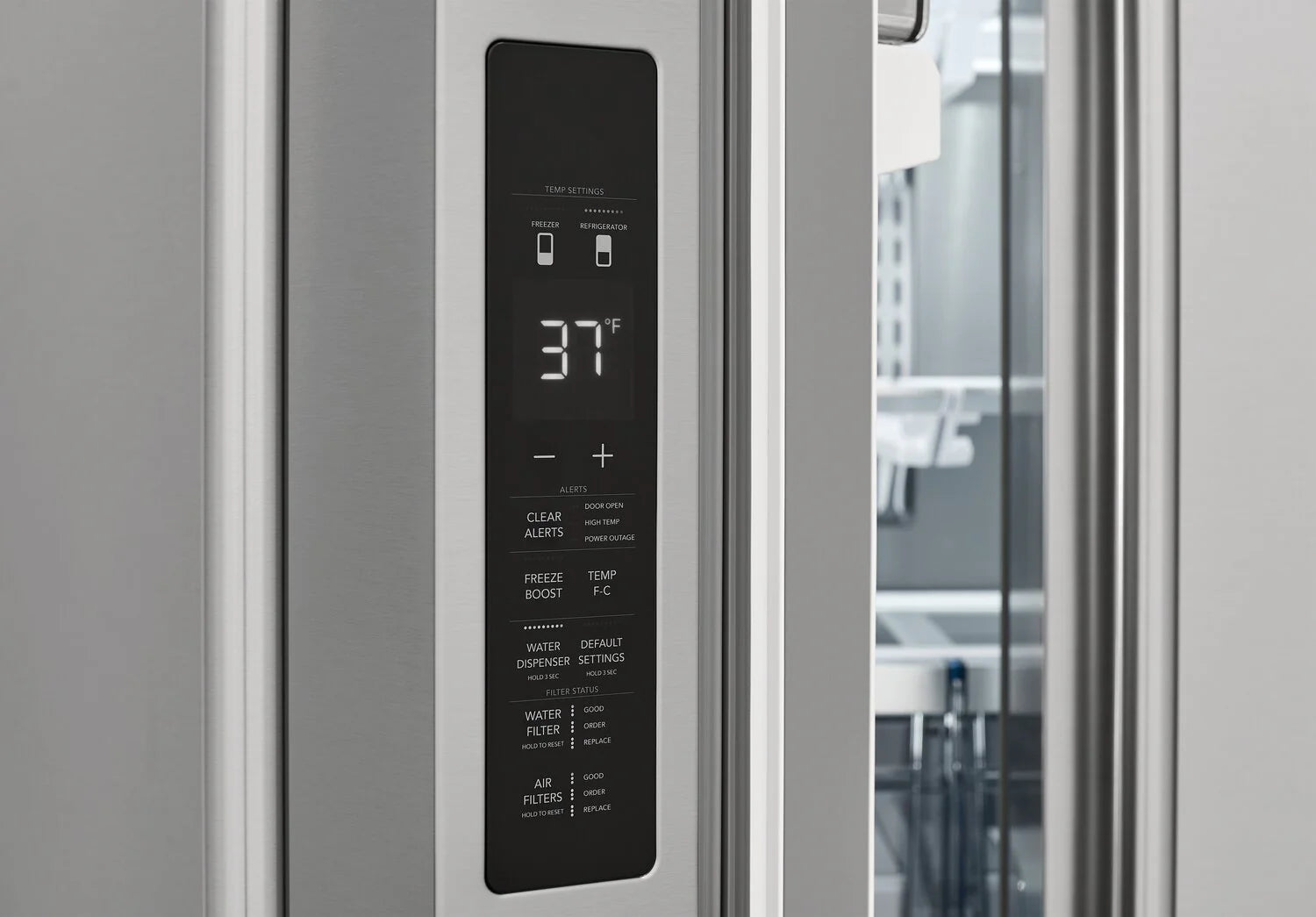 Réfrigérateur Frigidaire Professional 23 pi³ portes françaises 36" acier inoxydable