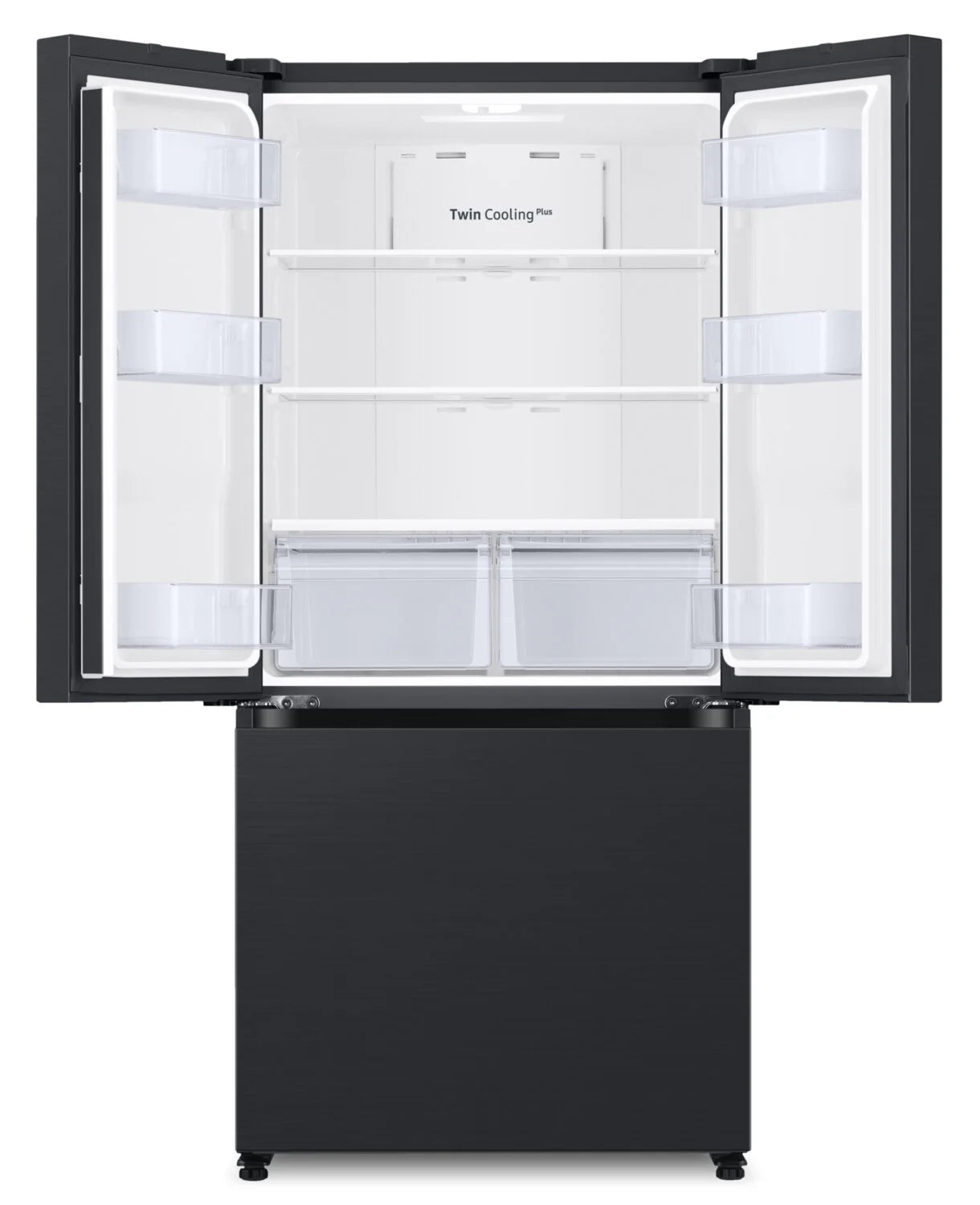 Réfrigérateur Samsung RF18A5101MT | 33" Noir Caviar Mat 18 pi³