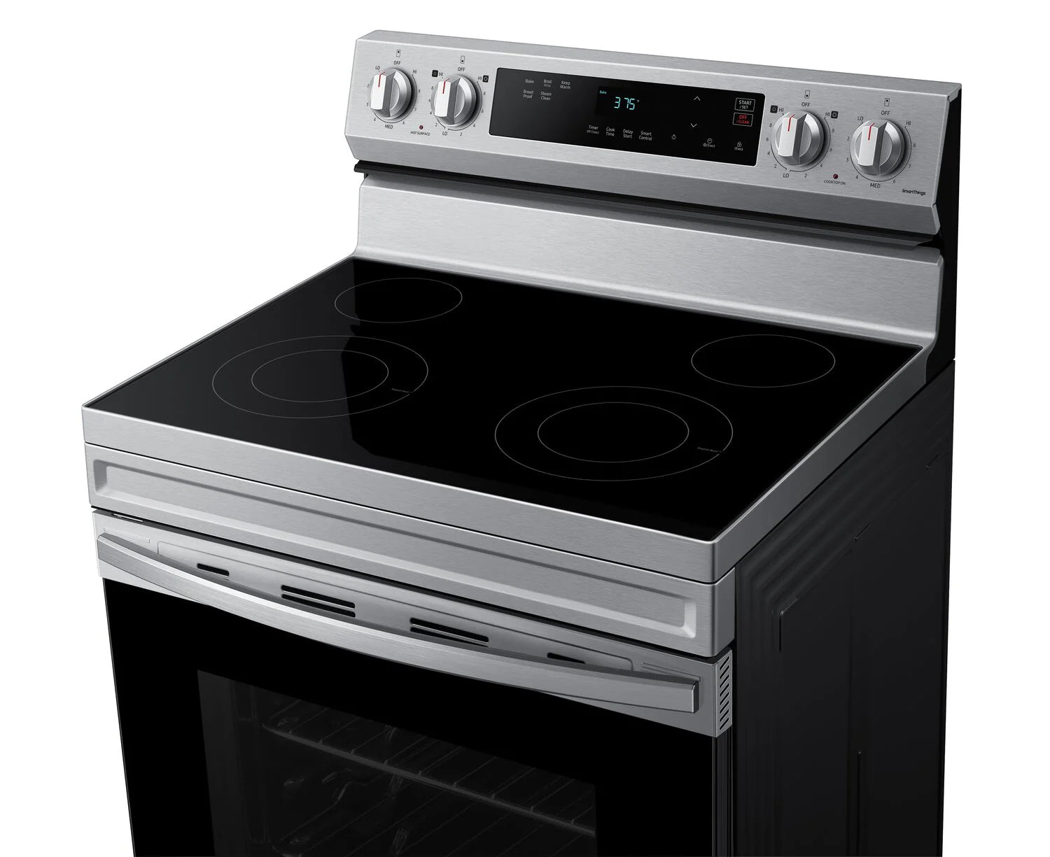 Cuisinière électrique intelligente Samsung de 6,3 pi³ NE63A6111SS