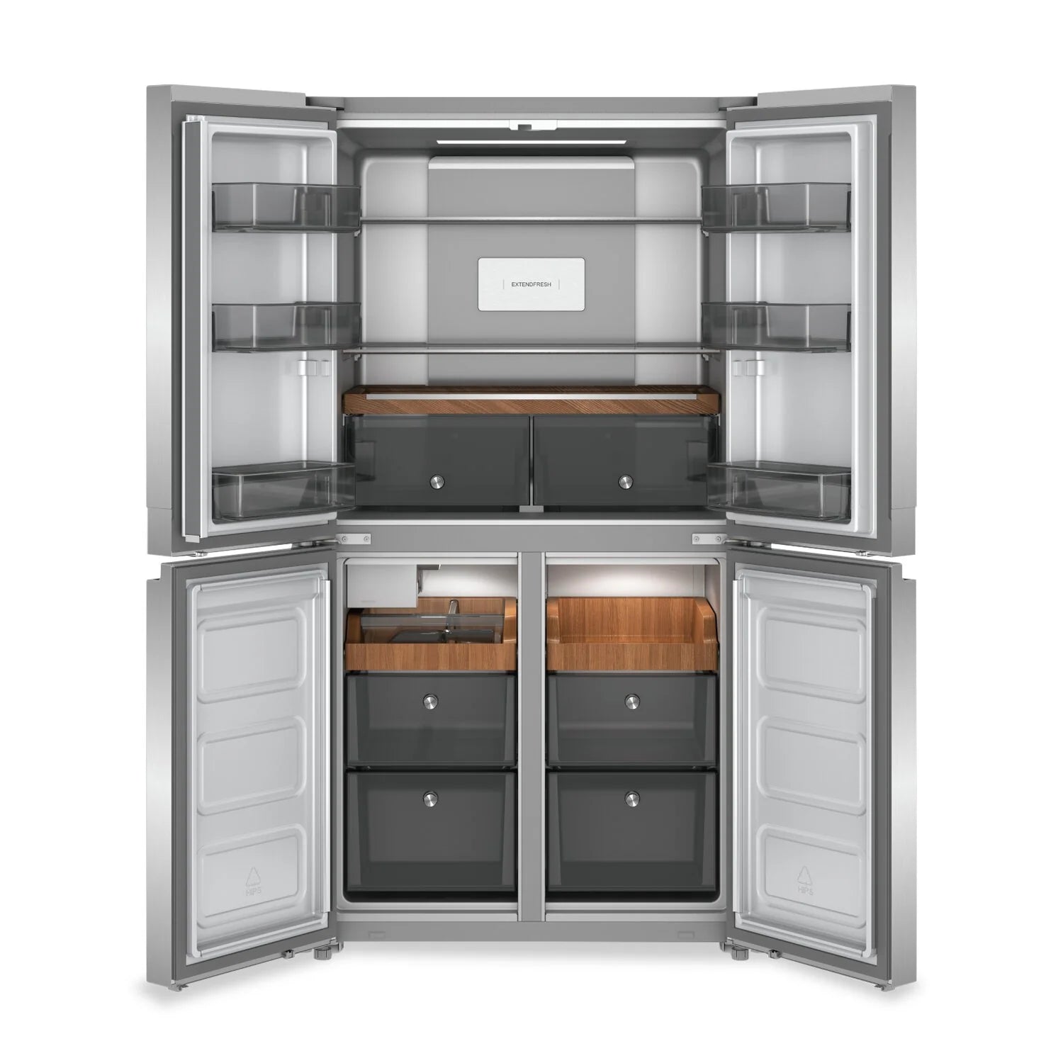 KitchenAid 19.4 cu. ft. 4-Door Stainless Steel 36-inch Refrigerator