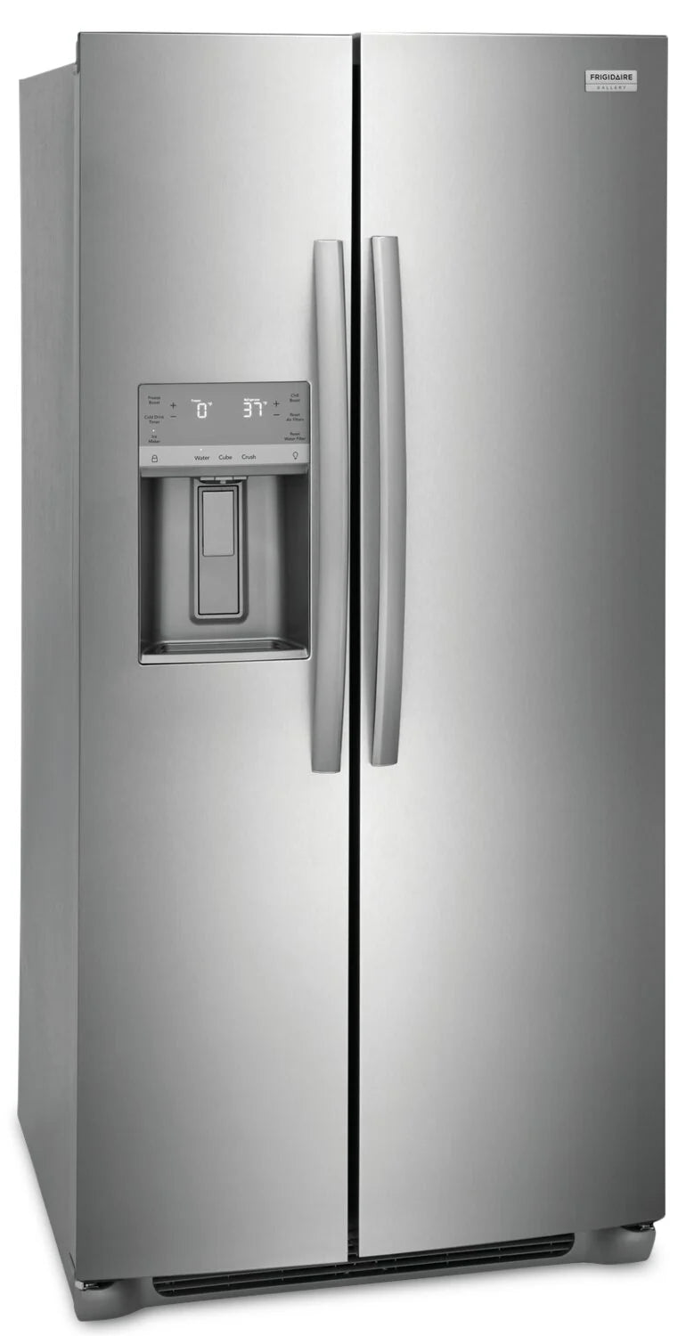 Réfrigérateur Frigidaire Gallery 33" 22,3 pi³ Side-by-Side Inox Smudge-Proof GRSS2352AF