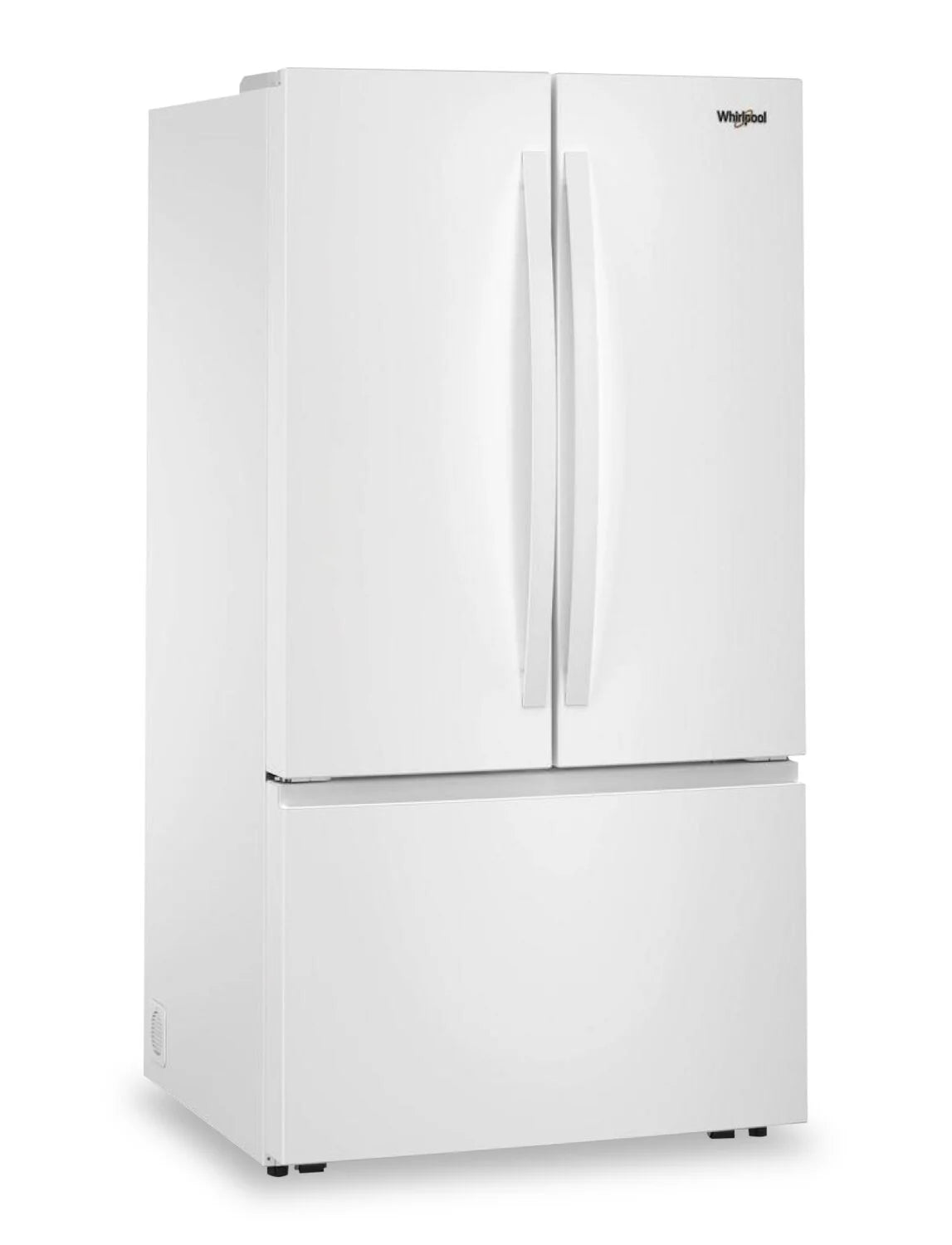 Réfrigérateur Whirlpool 31 pi³ Portes Françaises 36" Blanc