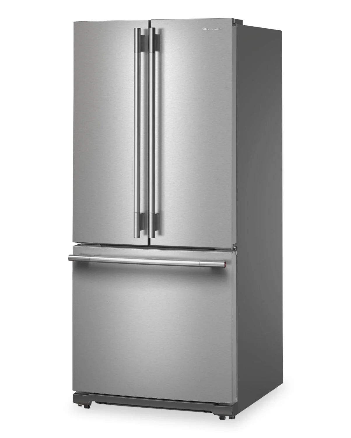 Réfrigérateur KitchenAid 30 po 20 pi³ à portes françaises en acier inoxydable PrintShield™ KRFF330SPS