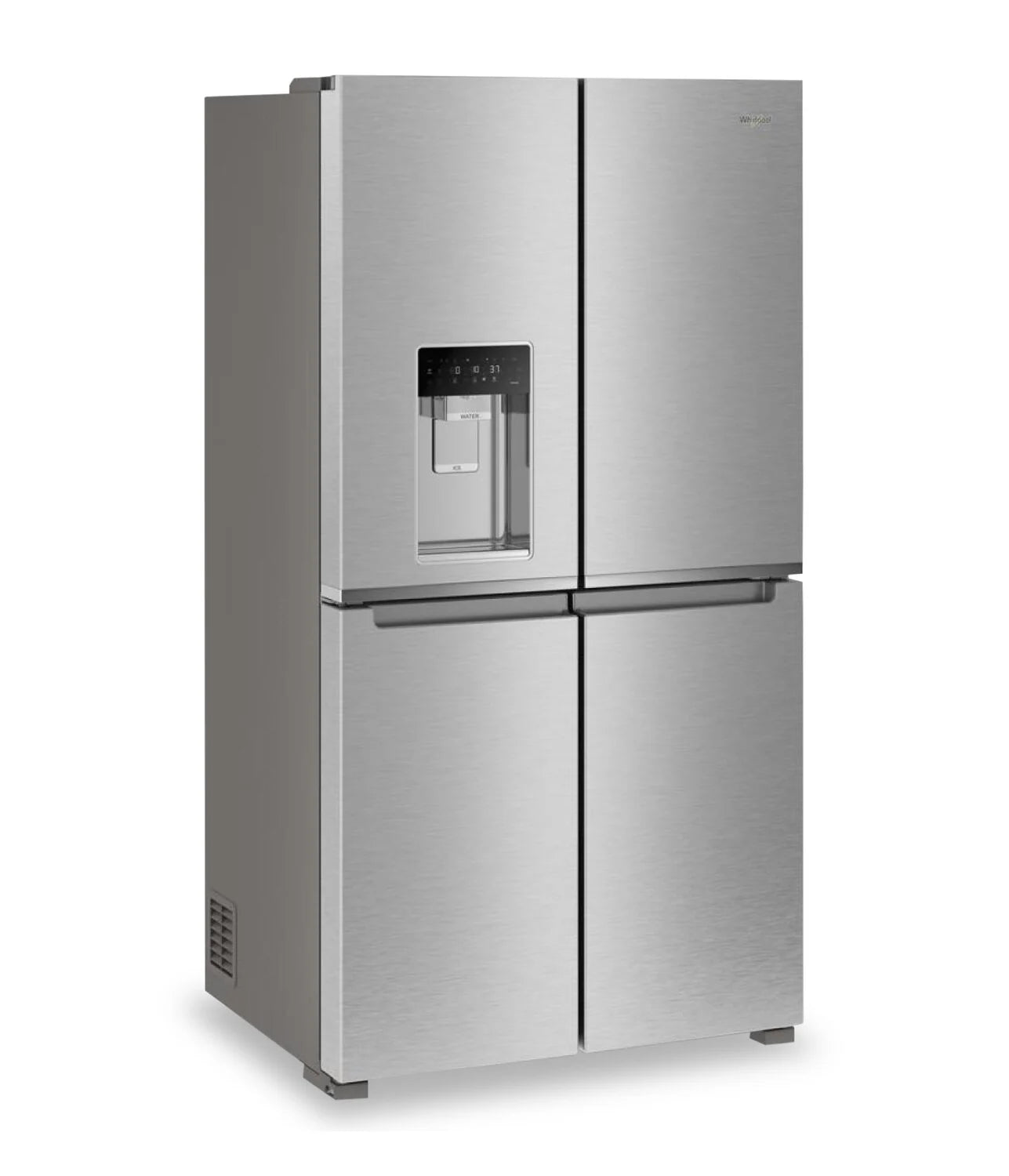 Réfrigérateur Whirlpool 19 pi³ 4 Portes 36" Inox Comptoir