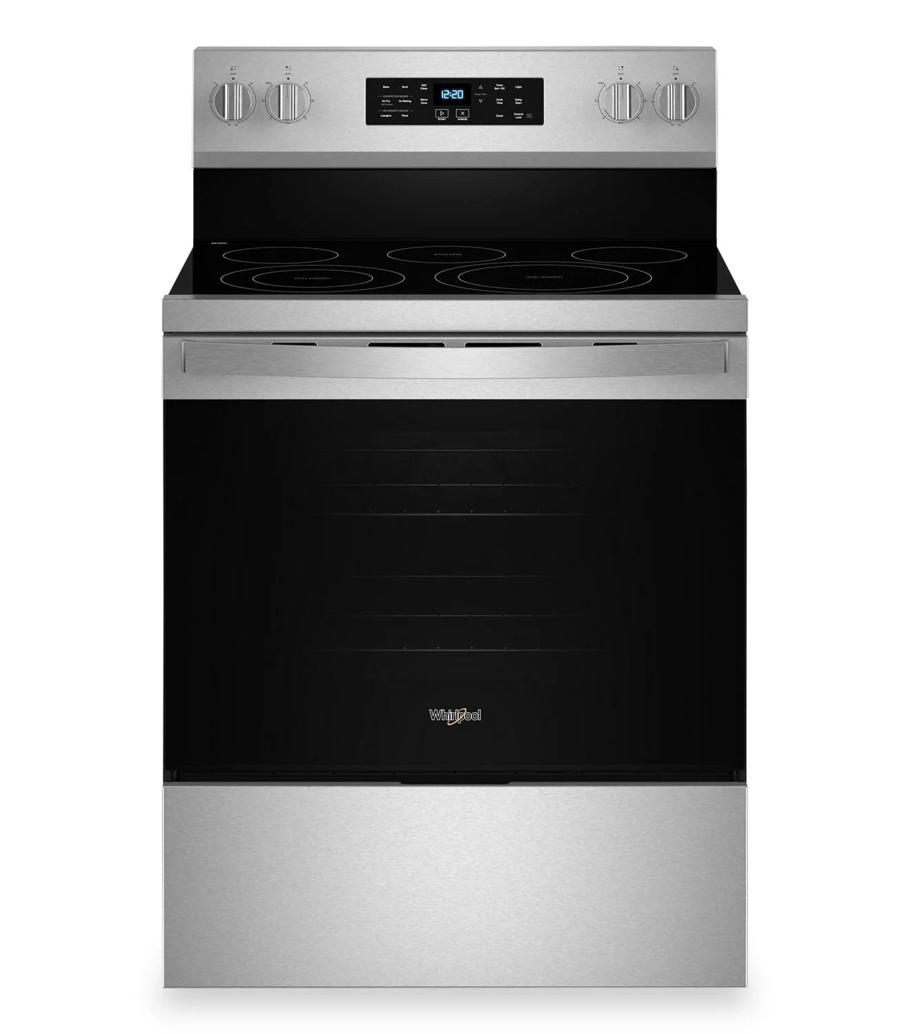 Cuisinière Whirlpool 5,3 pi³ Air Fry Inox YWFES5030RZ