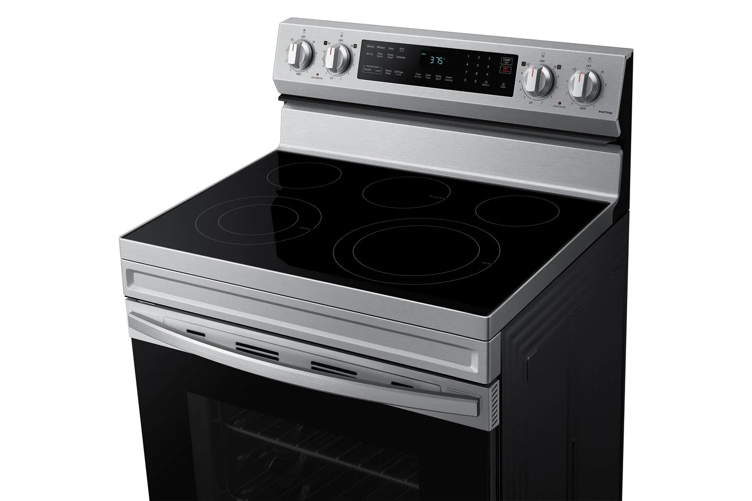 Cuisinière Samsung Élec. 6,3 pi³ Air Fry Inox NE63A6511SS