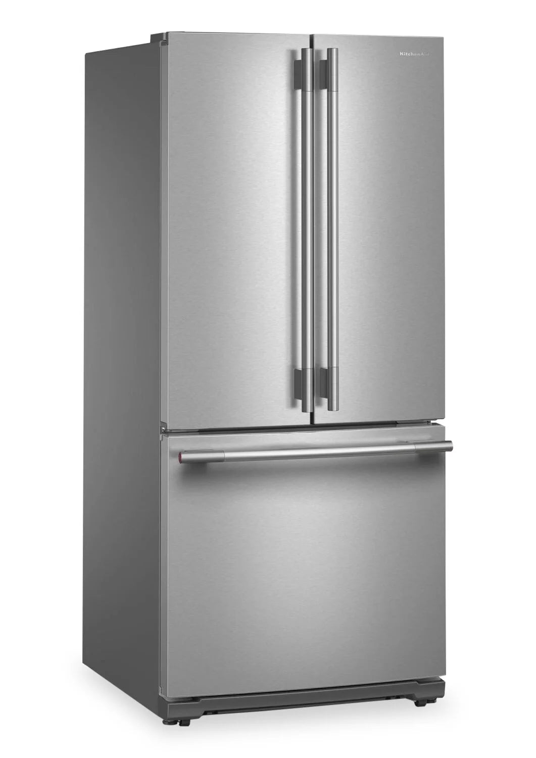Réfrigérateur KitchenAid 30 po 20 pi³ à portes françaises en acier inoxydable PrintShield™ KRFF330SPS