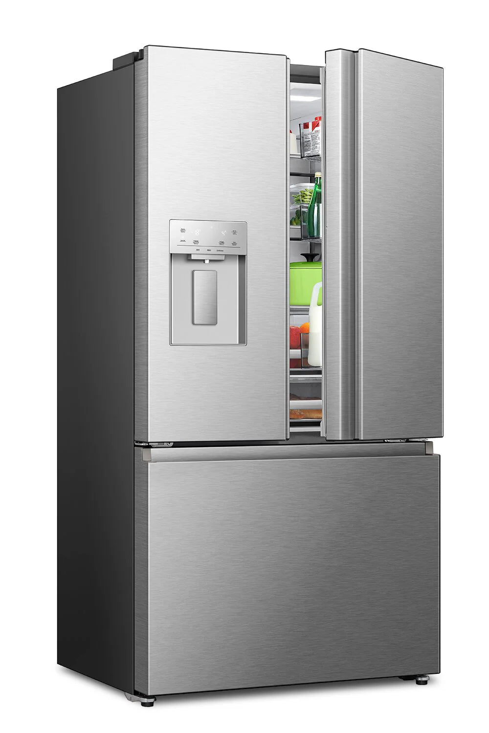 Réfrigérateur Hisense 22,4 pi³ French Door Inox 36"