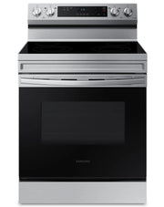 Cuisinière électrique intelligente Samsung de 6,3 pi³ NE63A6111SS