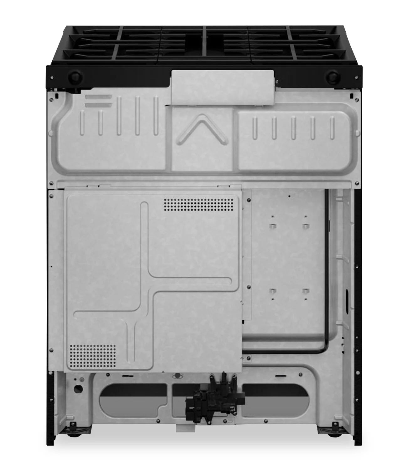 Cuisinière encastrable au gaz KitchenAid, 5 pi³, acier inoxydable KSGS330SPS