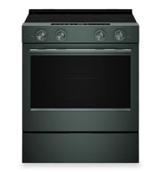Cuisinière électrique intelligente KitchenAid 30 po 5,3 pi³ genièvre