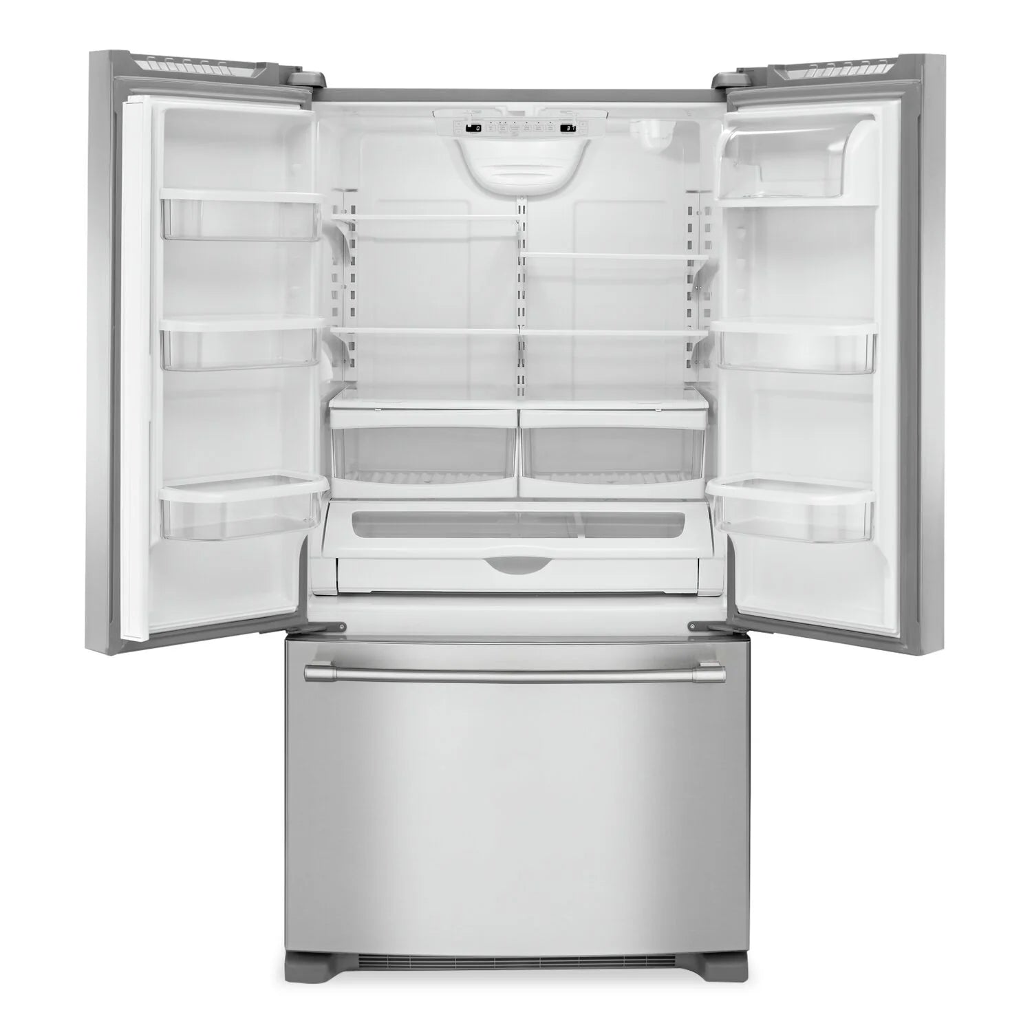 Réfrigérateur Maytag 22 pi³ Portes Françaises Inox 33 po