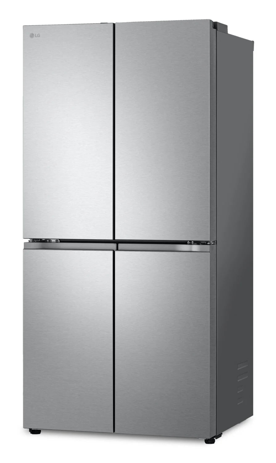 LG 19 cu. ft. 33-inch Counter Depth 4-Door French Door Refrigerator in Stainless Steel