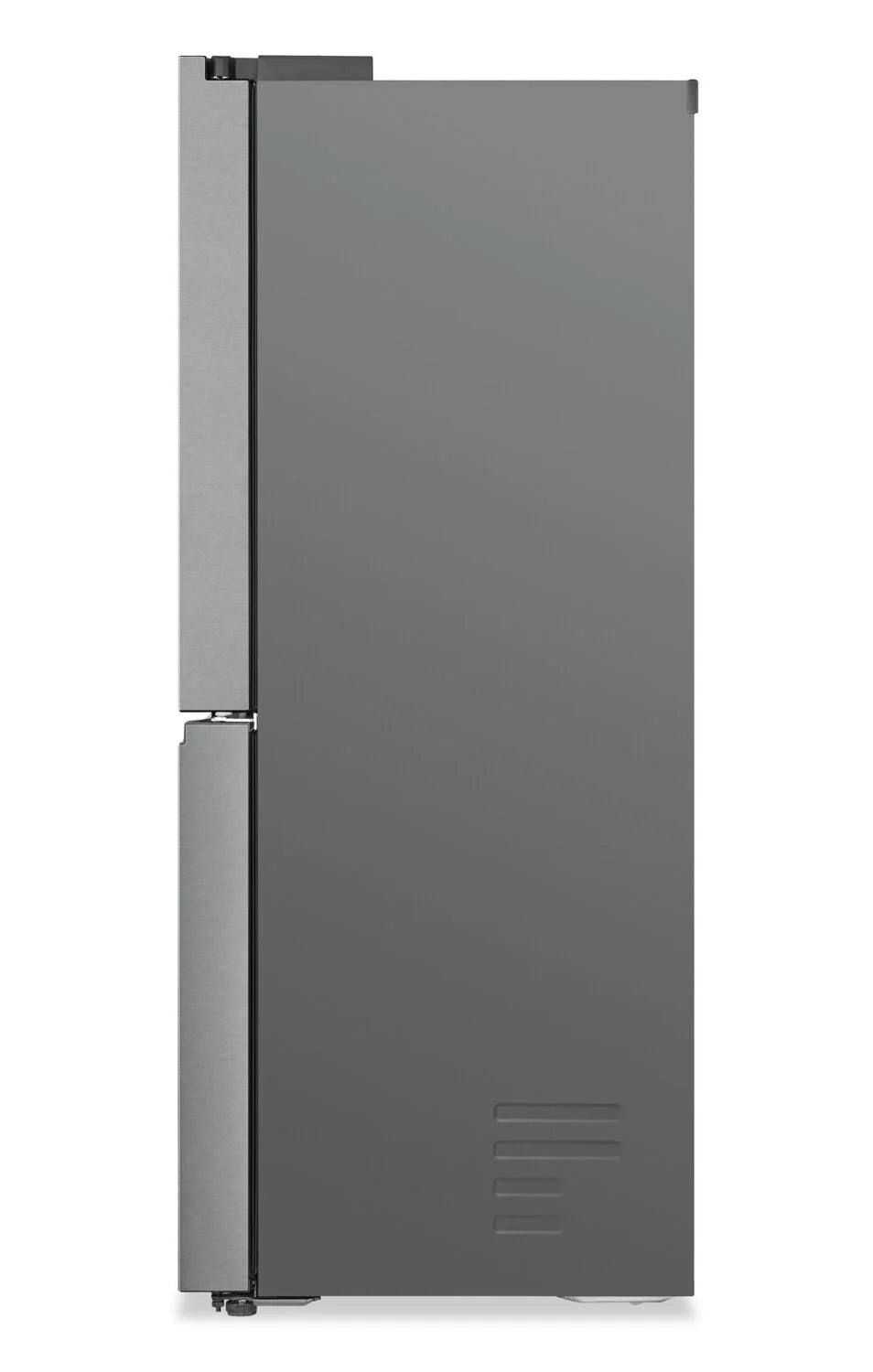 LG 24 cu. ft. 4-Door French Door Counter-Depth Refrigerator in Stainless Steel