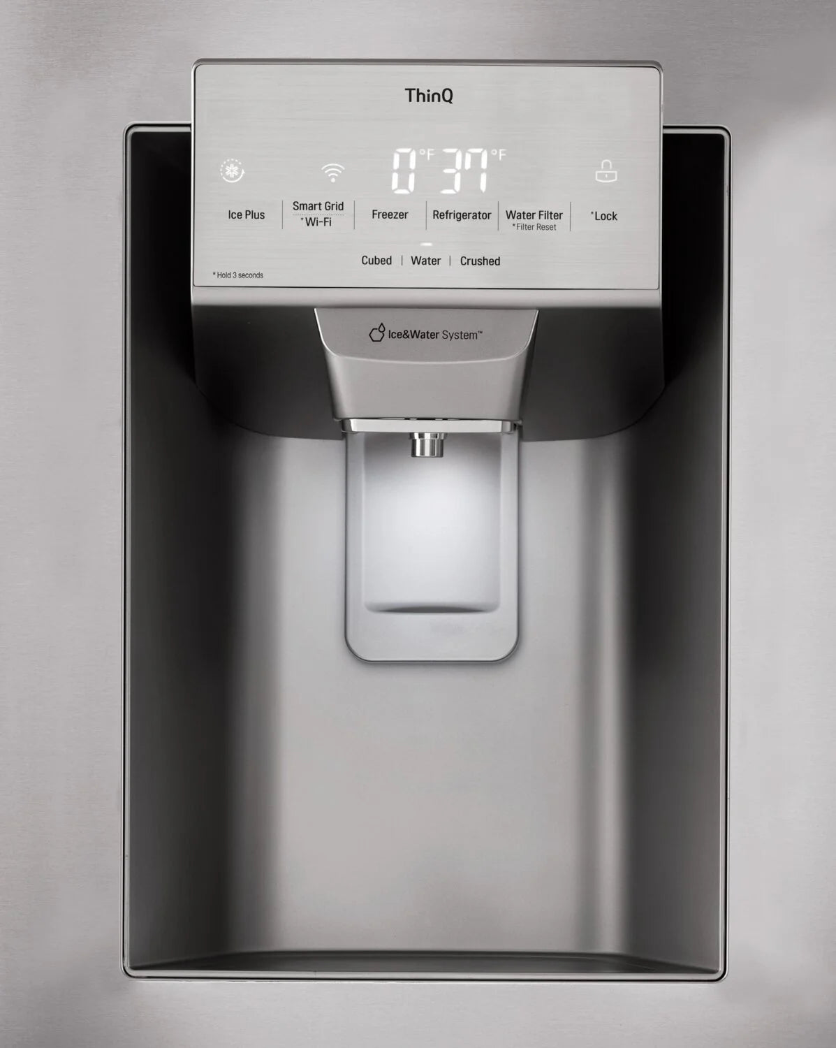 Réfrigérateur LG 36" 27,8 pi³ Portes Françaises Inox Smudge-Proof SlimSpace™ LRFS28XBS