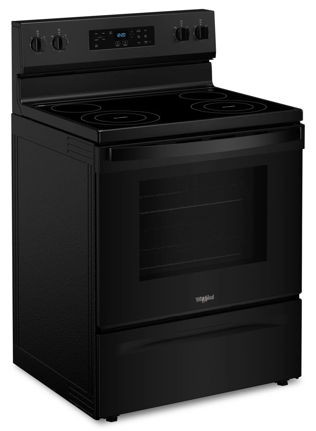 Cuisinière Whirlpool 5,3 pi³ Noire 30 po YWFES3530RB